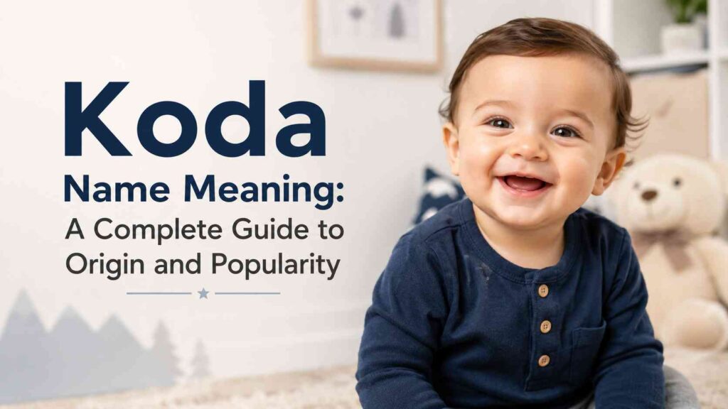 Koda Name Meaning