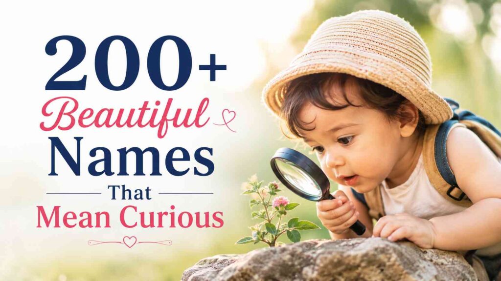 Names That Mean Curious