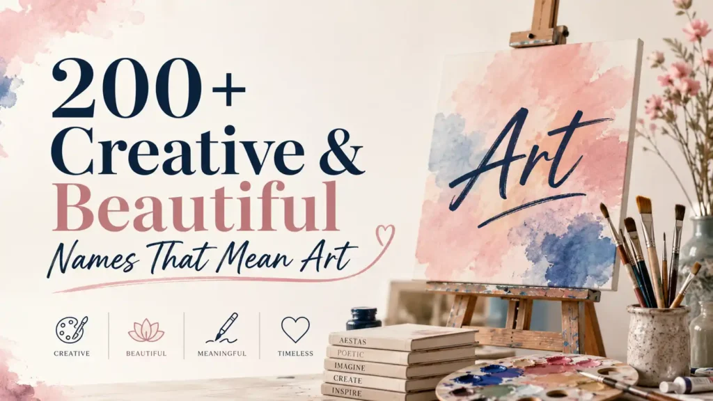 Names That Mean Art