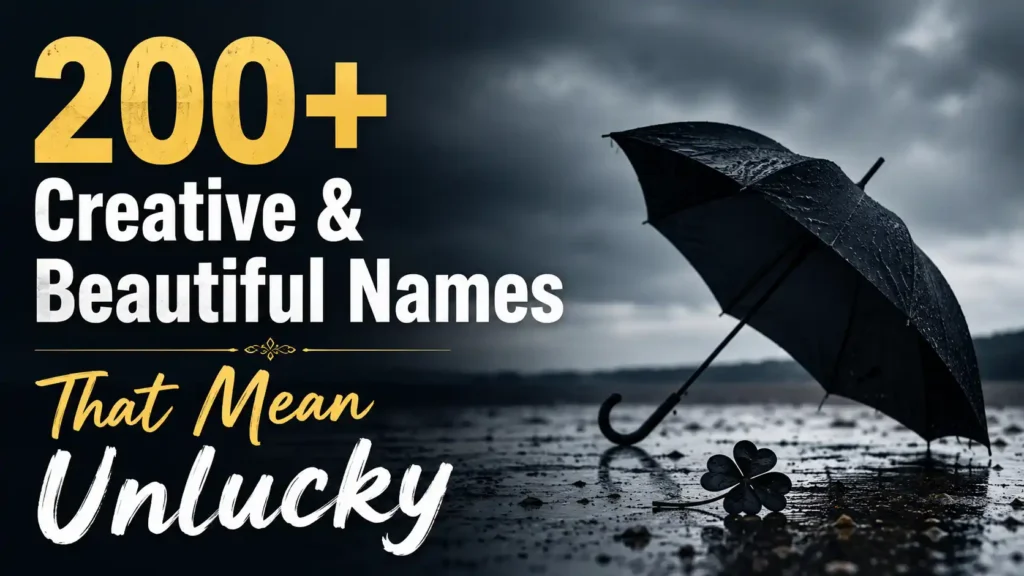 Names That Mean Unlucky