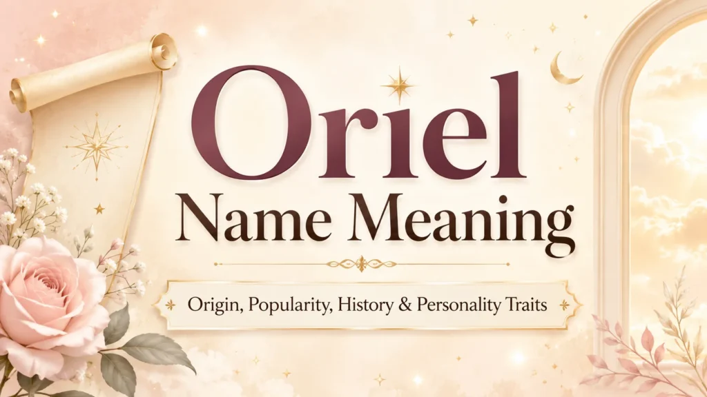 Oriel Name Meaning