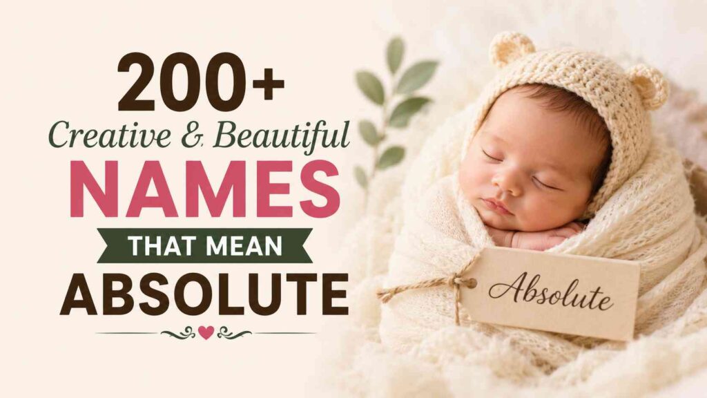 Names That Mean Absolute