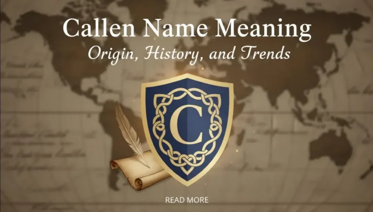 Callen Name Meaning