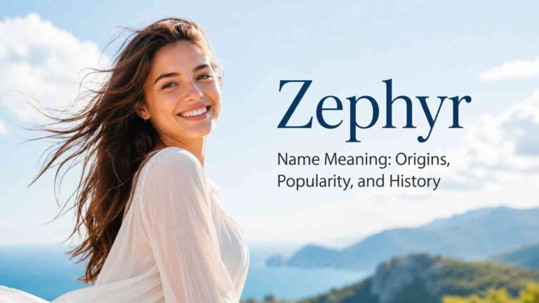 Zephyr Name Meaning