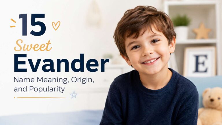 Evander Name Meaning
