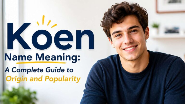 Koen Name Meaning