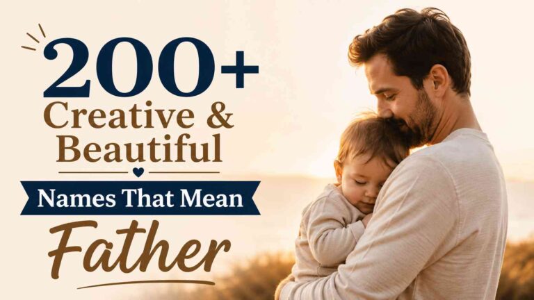 Names That Mean Father