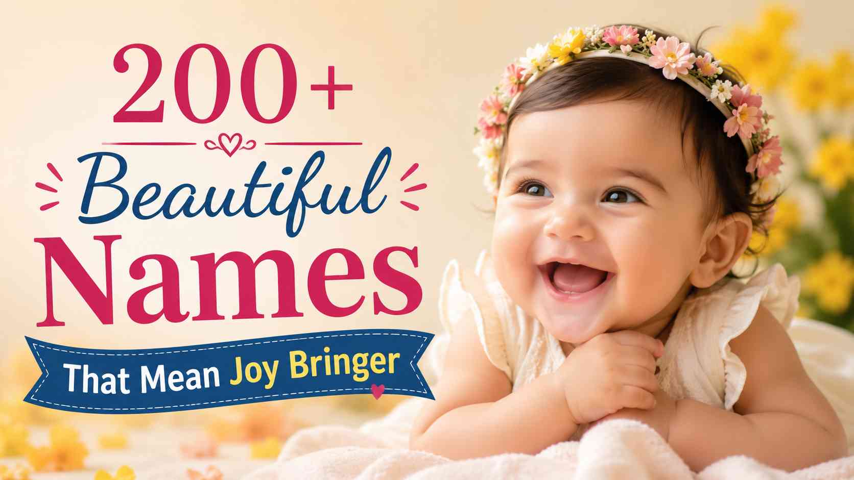 Names That Mean Joy Bringer