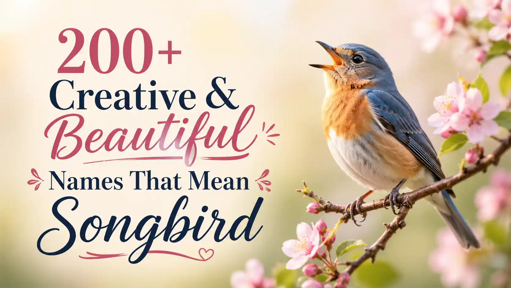 Names That Mean Songbird