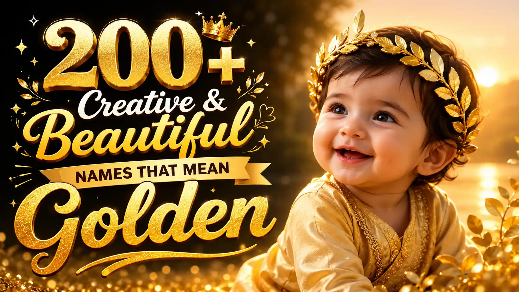 200+ Creative & Beautiful Names That Mean Golden