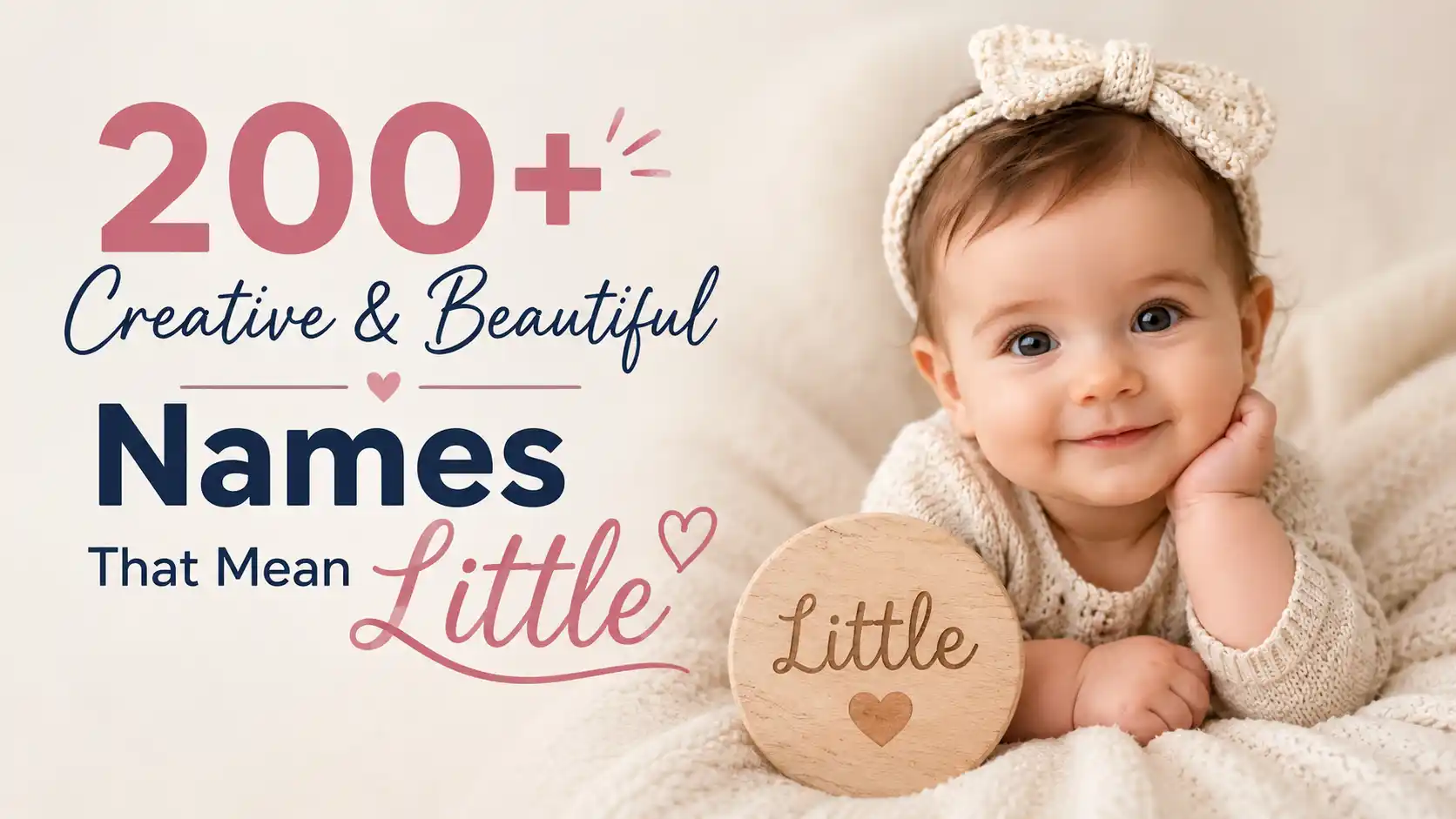 200+ Creative & Beautiful Names That Mean Little
