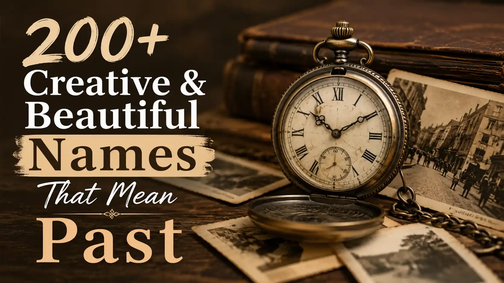 200+ Creative & Beautiful Names That Mean Past
