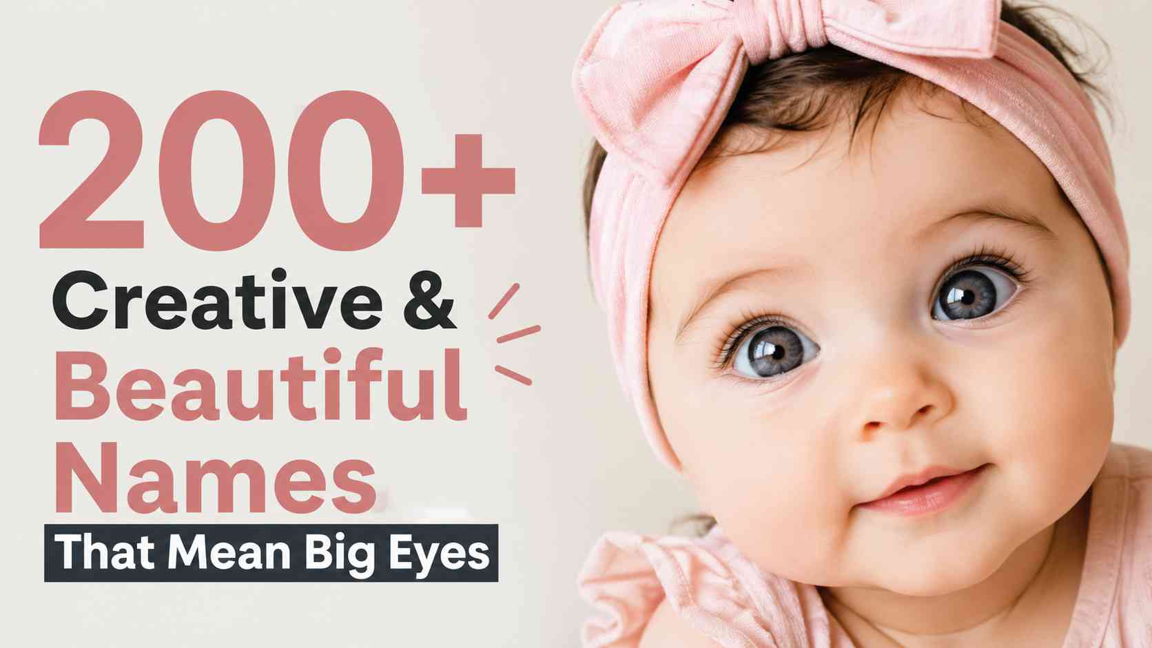 Names That Mean Big Eyes