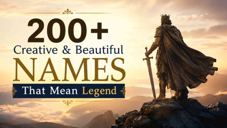Names That Mean Legend