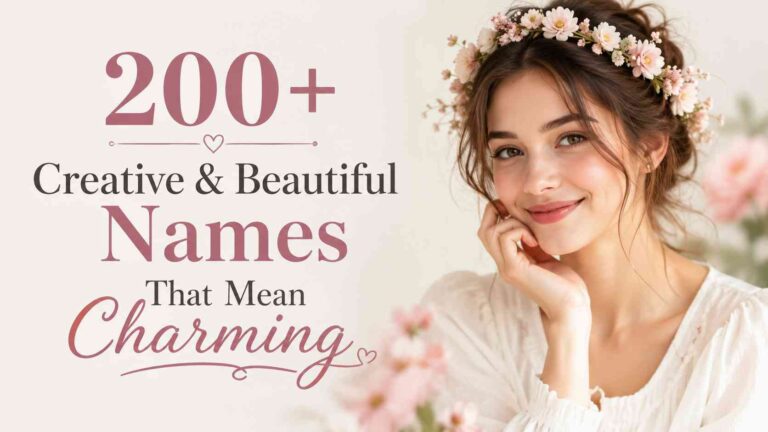 Names That Mean Charming