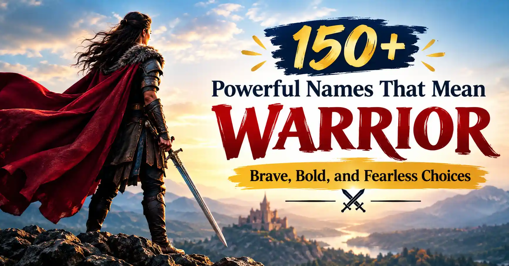 150+ Powerful Names That Mean Warrior Brave, Bold, and Fearless Choices
