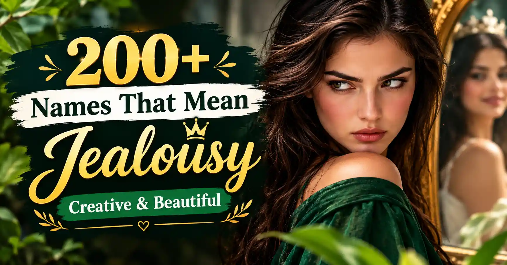 200+ Names That Mean Jealousy Creative & Beautiful