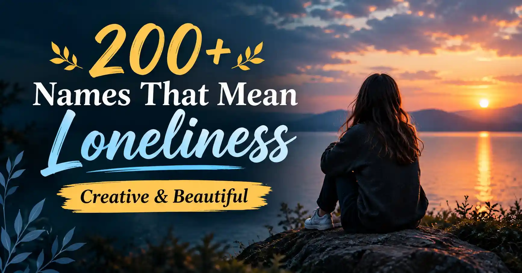 200+ Names That Mean Loneliness Creative & Beautiful